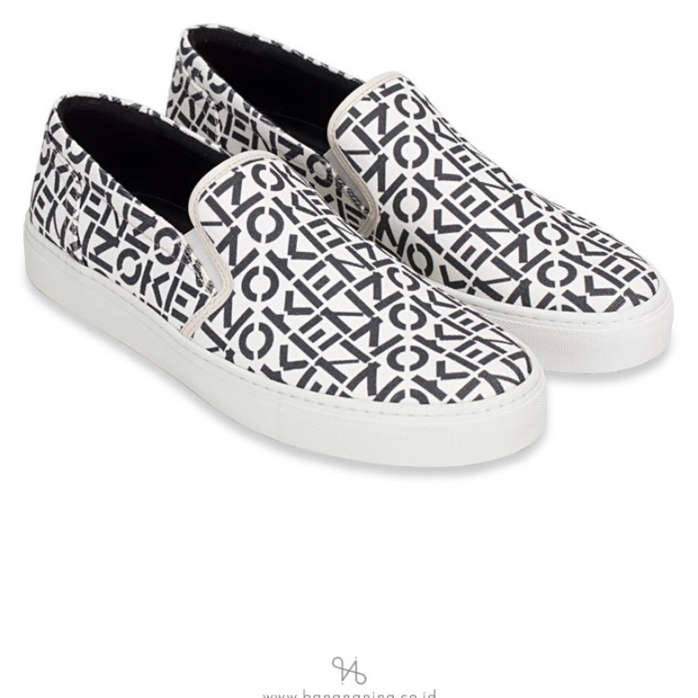 Sold 🔥New with box Kenzo k skate slip on monogram
